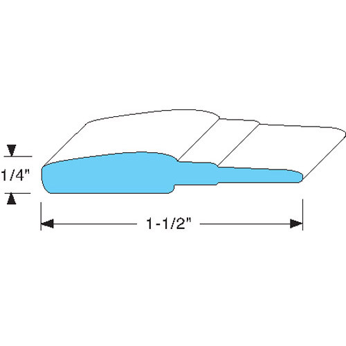 Silicone Sweep Gasket Replaces Delfield 1702190-S / 4