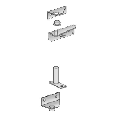 Old Style Left Self-Closing Hinge Kit