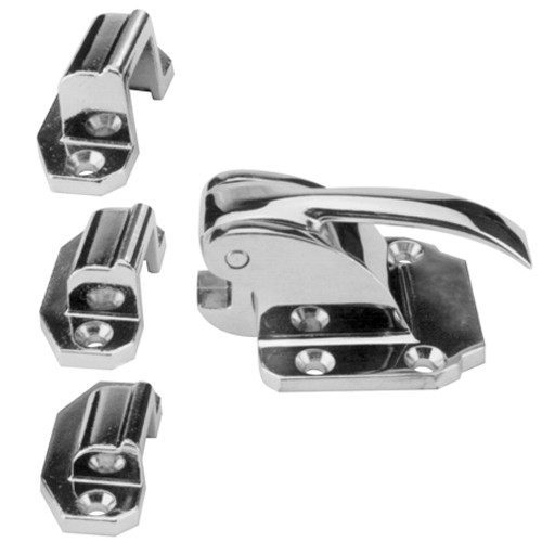 Latch W/Fl, 1/8", 3/8"Strikes