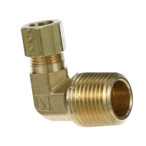 Elbow, Brass - 3/8" X 1/2