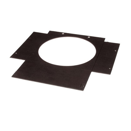 801524 - True - Cond Shroud, Rev. Fan13-3/8 X 14-3/16 R