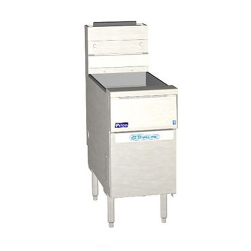 SSH60RSSTC - Pitco - 60 lb 100, 000 BTU Solid State Control Single Pot Solstice Supreme™ Gas Fryer