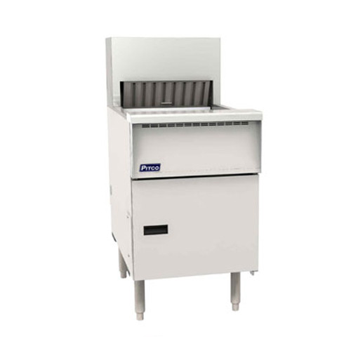 PCF-18 - Pitco - Crisp 'N Hold 3 Section Floor Model Crispy Food Station