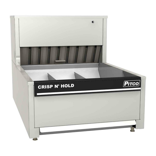 PCC-18 - Pitco - Crisp 'N Hold 3 Section Countertop Crispy Food Station