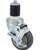 1 5/8 in Medium-Duty Stem Caster W/ 3 1/2 in Wheel and Brake