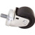 Black Stem Caster W/o Brake