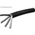 30A Black Power Cord Wire