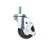 3 in Swivel Plate Caster w/ Brake