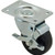 Caster, Plate (3"Od, Swvl, W Brake