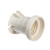 960641 - True - Lampholder, Molded E26Wht W/ Push Wire