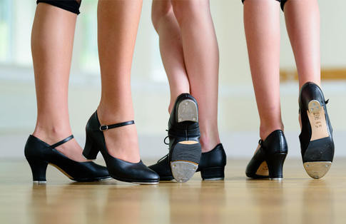 simple character shoes