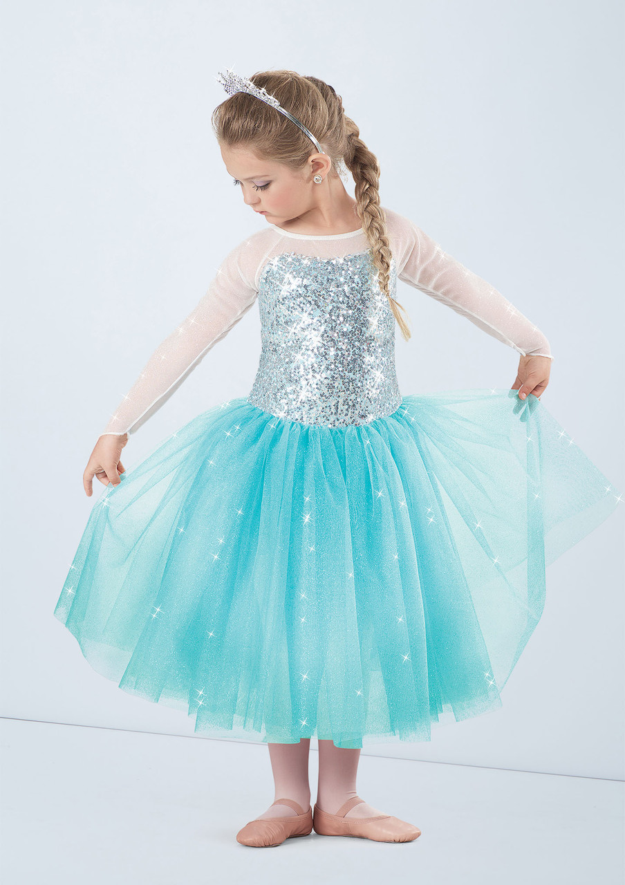 frozen dance costume