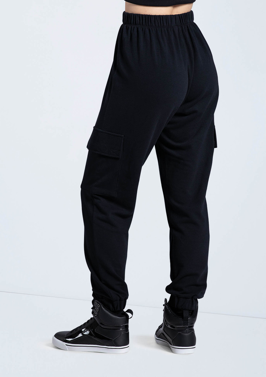 French Terry Jogger Pants with Pockets - 31802