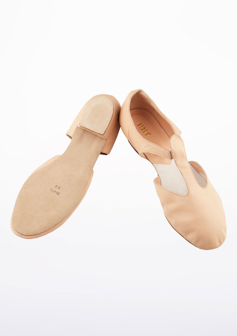 Grecian Sandal Dance Teacher Shoes Bloch Pink Greek Sandal Ballet