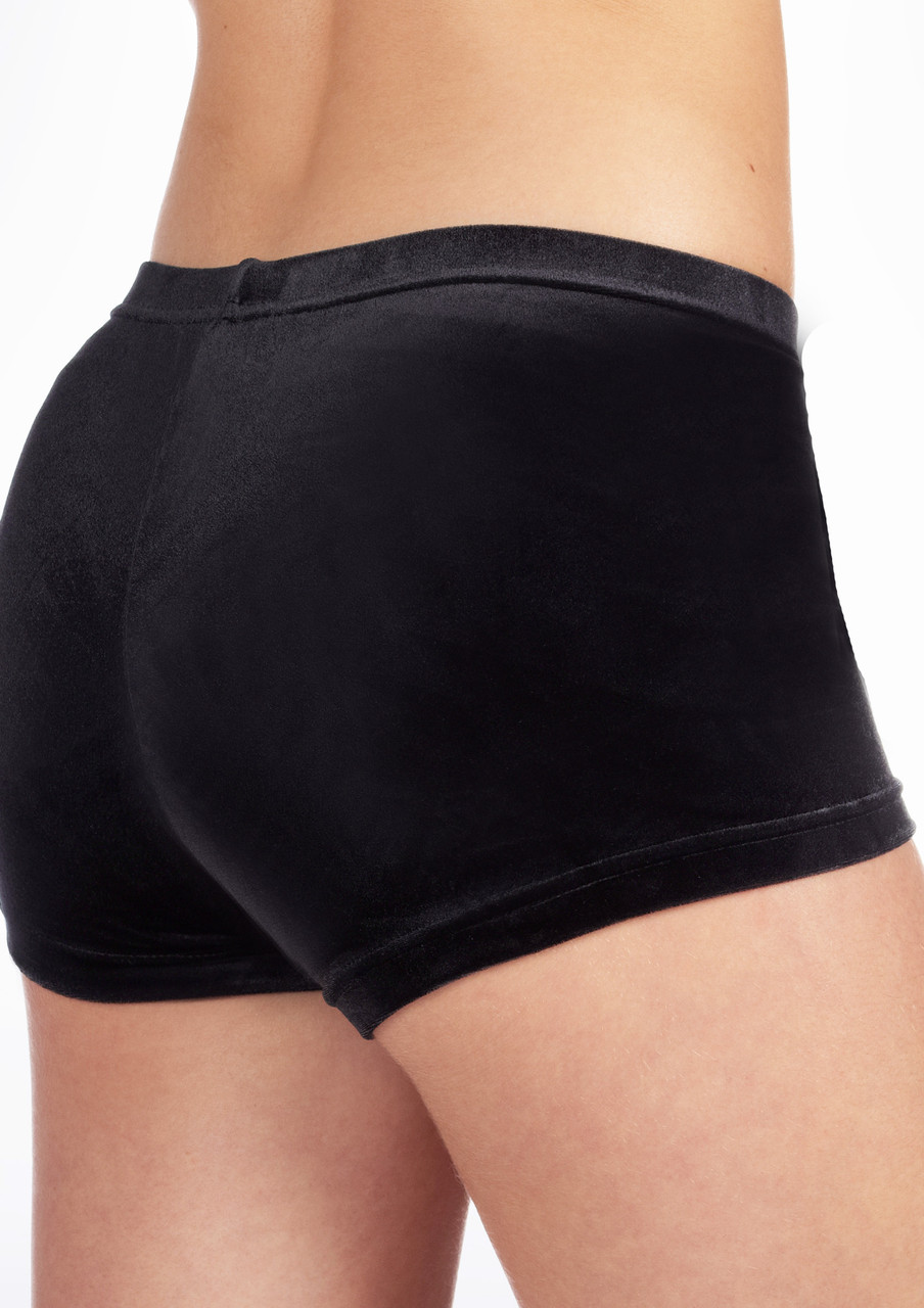 The Zone Smooth Velour Hipster Gymnastics Shorts Move Dance
