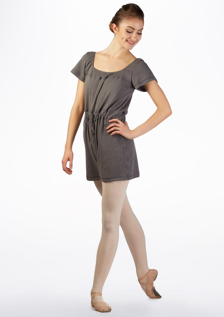 Ballet Rosa Romper Dance Warm Up Suit | Move Dance