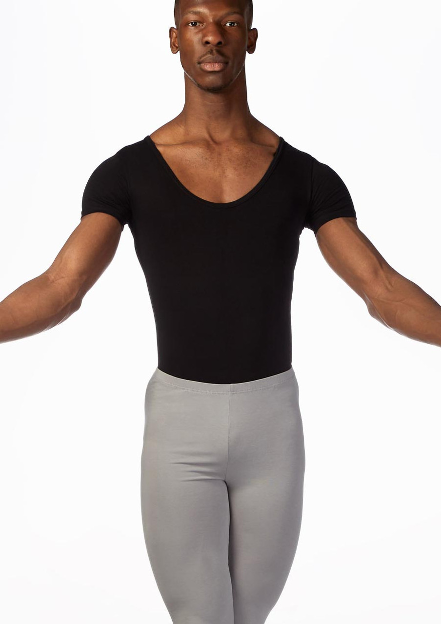 Ballet Rosa Mens Short Sleeve Leotard