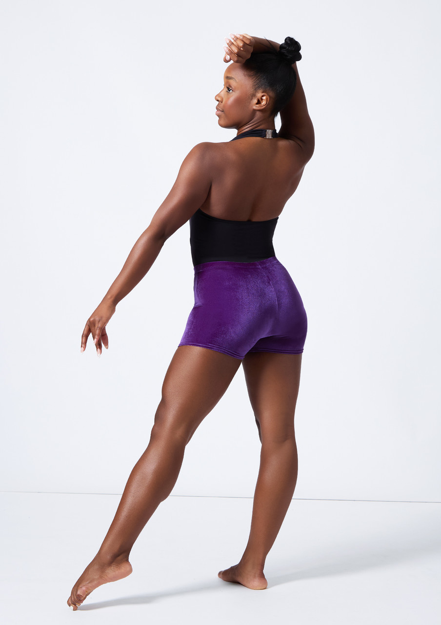 Tappers Pointers Velvet Gymnastic Shorts
