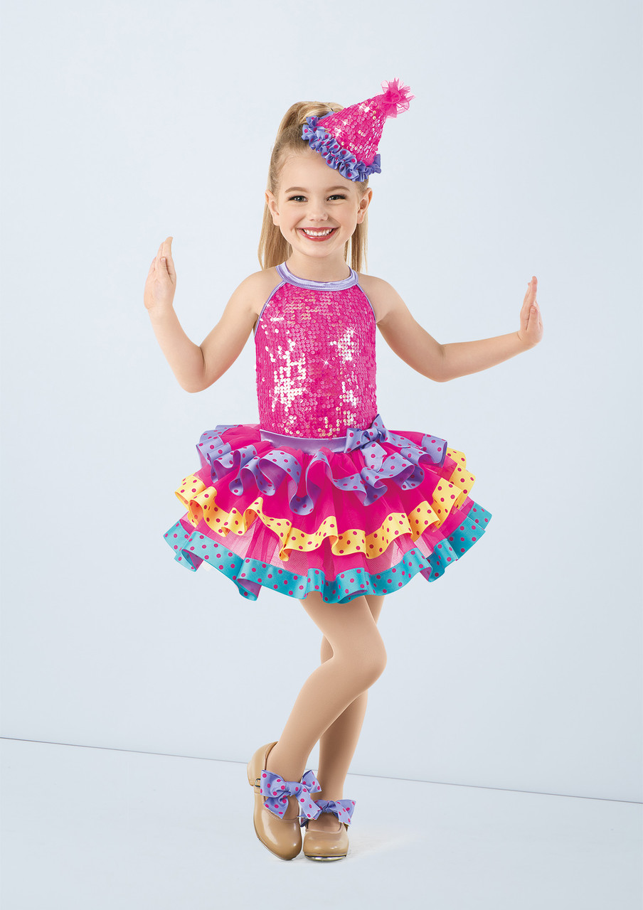 Girls dance costume . Weissman IC medium child fits average 8/9 year ...