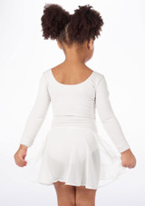Bloch Pull-On Barre Ballet Dance Skirt White Main [White]