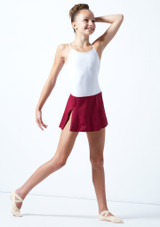 Ballet Rosa Teen Pull On Skirt Red Front [Red]