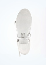 Freed Lucy Ballroom Shoe 1.5" - Silver Silver 2 [Silver]