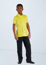 Weissman Boys Collared Shirt Black [Black]