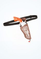 Cowboy Gun and Holster Brown Top [Brown]