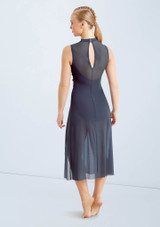 Weissman Midi Overdress With Laces 2 [Blue]