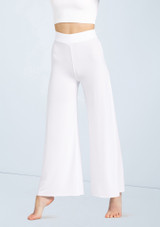 Weissman Wide Leg Matte Jersey Pants