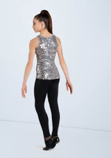 Weissman Ultra Sparkle Tank Top Silver [Silver]