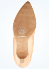 Supadance 1002 Ladies Ballroom Shoe- 2.5" Light Suntan Bottom [Brown]