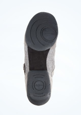 Port Dance Men's Rafael Dance Shoe Grey Top 2 [Grey]