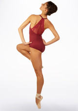 So Danca Corinne Camisole Leotard Red Back [Red]