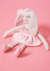 Dancer Rabbit With Ballet Shoes Pink 2 [Pink]