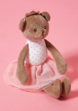 Dancer Bear with Crown Pink [Pink]