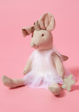 Dancer Mouse With Crown White [White]