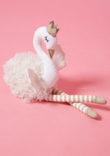 Dancer Swan With Crown White 2 [White]