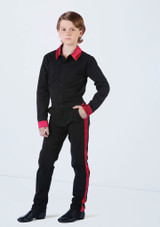 Weissman Boys Satin Stripe Pants