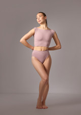Move Dance Jessie Dance Briefs French Mauve Front 3 [Pink]