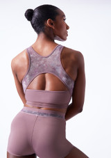 Move Dance Sovanna Crop Top Back 2 [Pink]