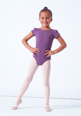 Move Dance Macey Girls Leotard Front [Purple]