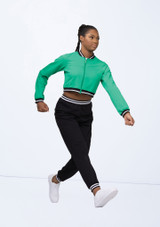 Weissman French Terry Cropped Jacket Kelly 2 [Green]