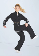 Weissman French Terry Split-Front Pants White 49 [White]