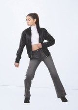 Weissman Low-Rise Flare Leg Jeans Black Denim 8 [Black]