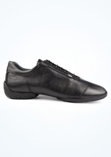 PortDance Mens 035 Leather Rubber Sole Dance Shoe