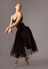Move Dance Lula Romantic Tutu Black Front [Black]