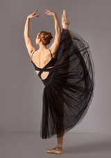 Move Dance Lula Romantic Tutu Black Back [Black]