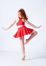 Alegra Girls Shiny Edith Crop Top Alegra Girls Shiny Edith Crop Top