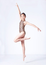 Alegra Girls Patterned Natalie Crossback Leotard Alegra Girls Patterned Natalie Crossback Leotard